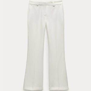 Tailored White Dress Pants / Trousers